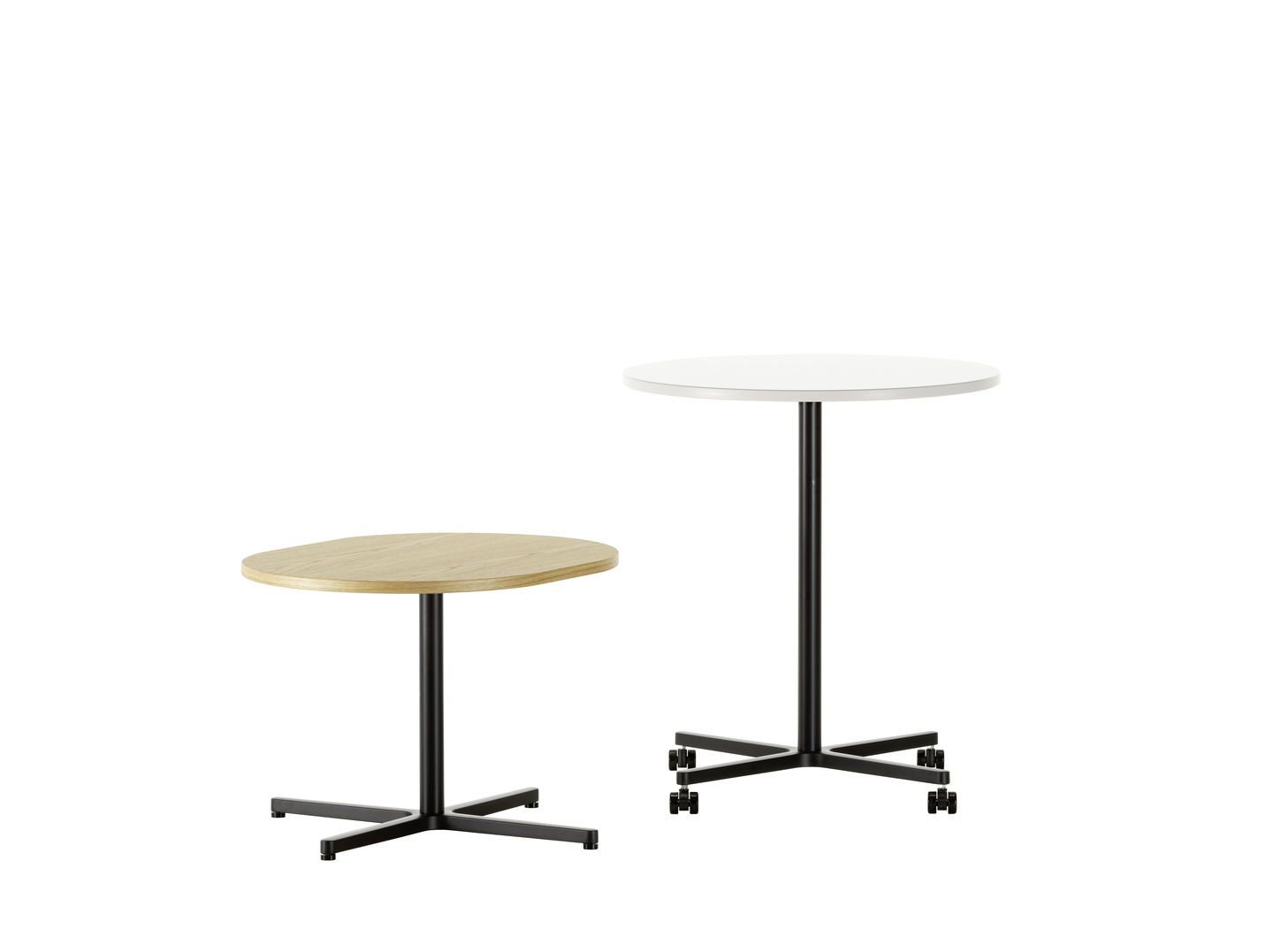 Высокий круглый журнальный столик VITRA мягкая работа ARCH-00105645 - Вид №3