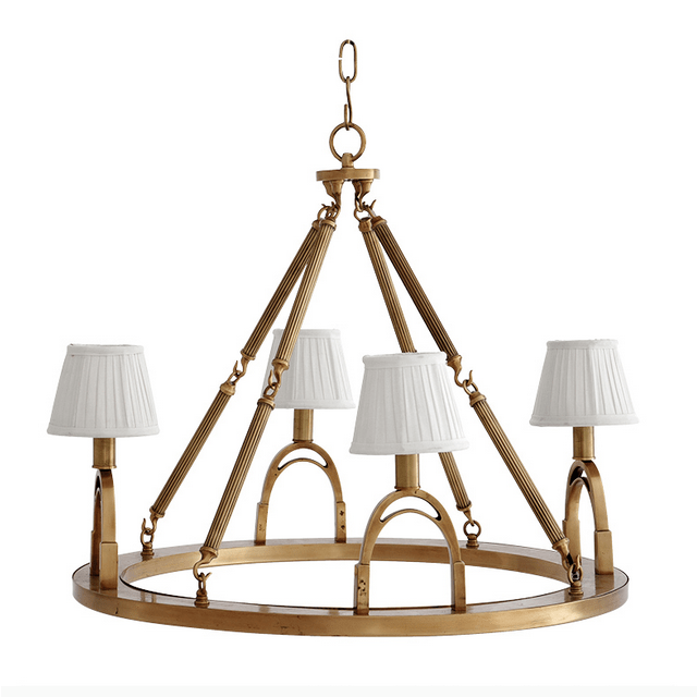 Люстра Jigger от Eichholtz латунь 107367 EICHHOLTZ ДИЗАЙНЕРСКИЕ, EICHHOLTZ 061581 Латунь  - Вид №1