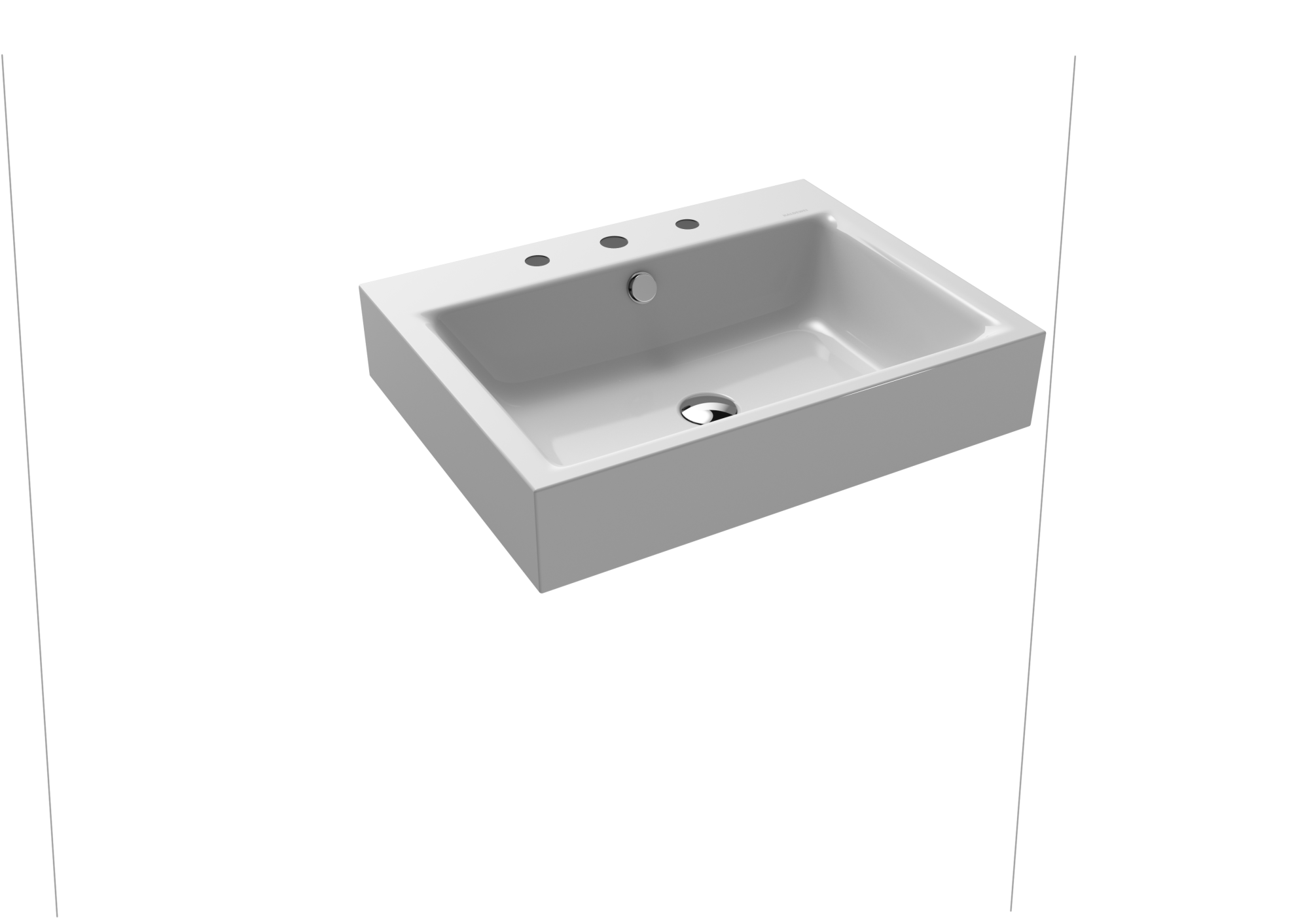 Умывальник KALDEWEI Сталь эмалированная 3164 145 Манхэттен 31643060145 