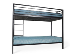 Металлическая двухъярусная кровать