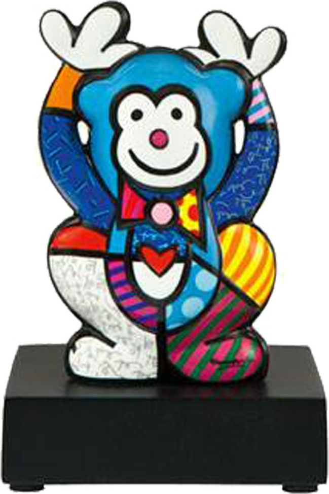 10581356 Goebel Скульптура 13см "Обезьянка" "Бритто" Фарфор 