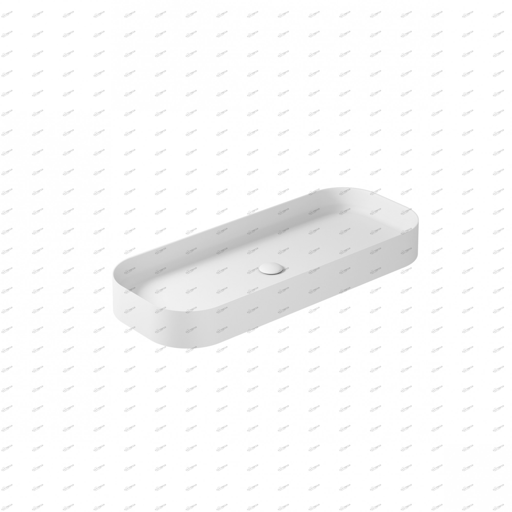 7411MT Накладная раковина на столешницу  овальная Galassia SmartB