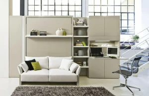 CLEI Диван-трансформер из ткани с отделением для хранения Nuovoliolà