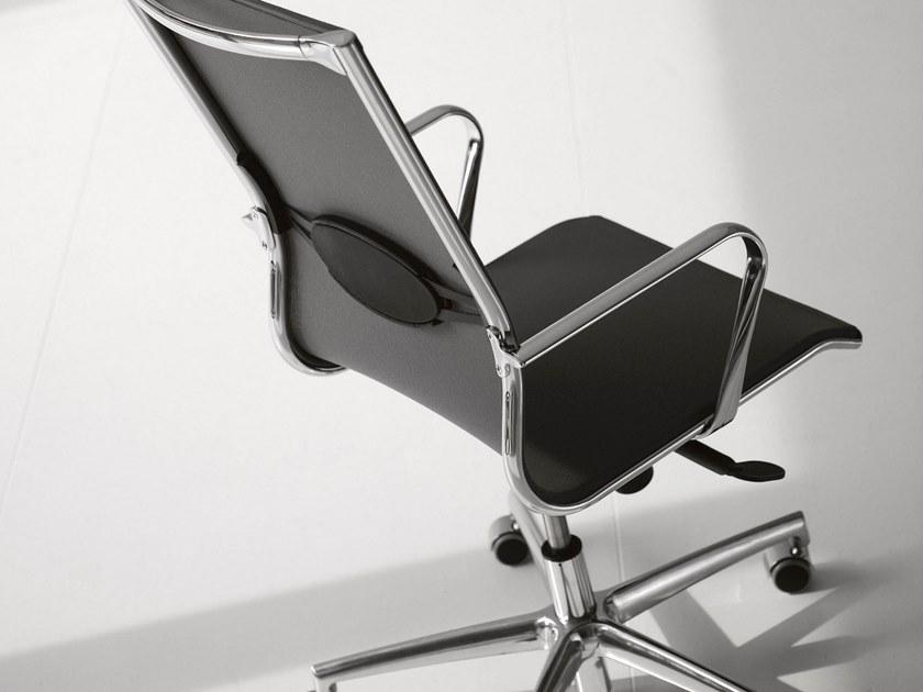 FANTONI Офисное кресло из кожи Seating system sun-id-1380971 - Вид №2