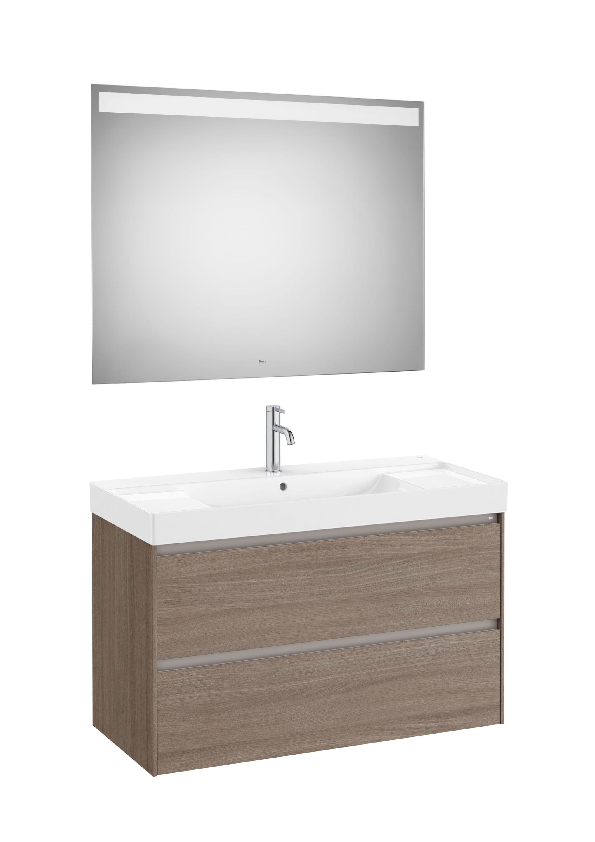 Деревянный одиночный умывальник с зеркалом Roca UNIK A8516 / A8517 ARCH-00015558 - Вид №19