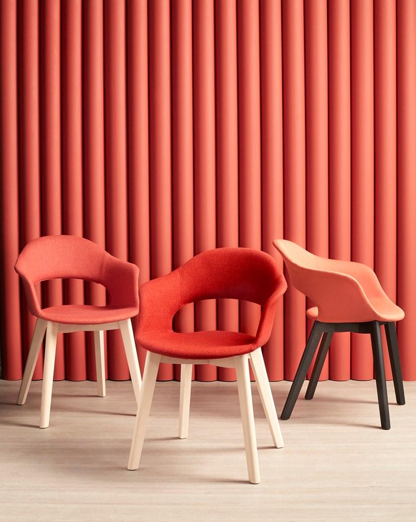 SCAB DESIGN Стул из технополимера с подлокотниками Lady b sun-id-1390765 - Вид №2