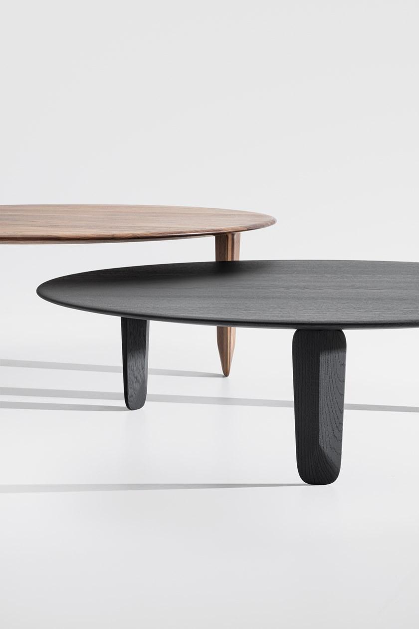 ZEITRAUM Низкий круглый журнальный столик из массива дерева sun-id-1514725 - Вид №8