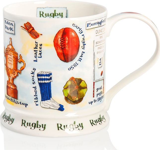 10607754 Dunoon Кружка Dunoon "Рэгби.Айона" 400мл Фарфор костяной 