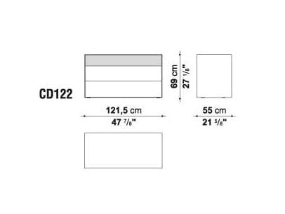 Деревянный комод B&B Italia гайка ARCH-00127806 - Вид №8
