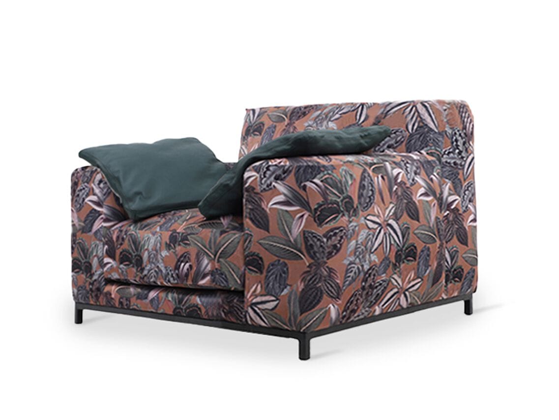 Тканевое кресло с подлокотниками Alankaram Pau ARCH-00004731 - Вид №1