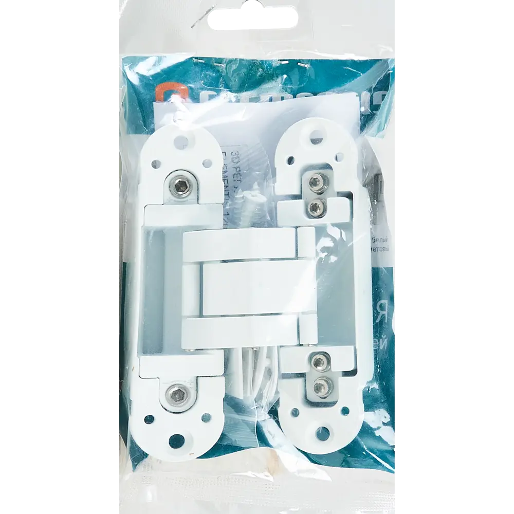 88906677 Петля дверная скрытая 120x30x30 мм ЦАМ цвет белый STLM-0894747 Santreyd  - Вид №3