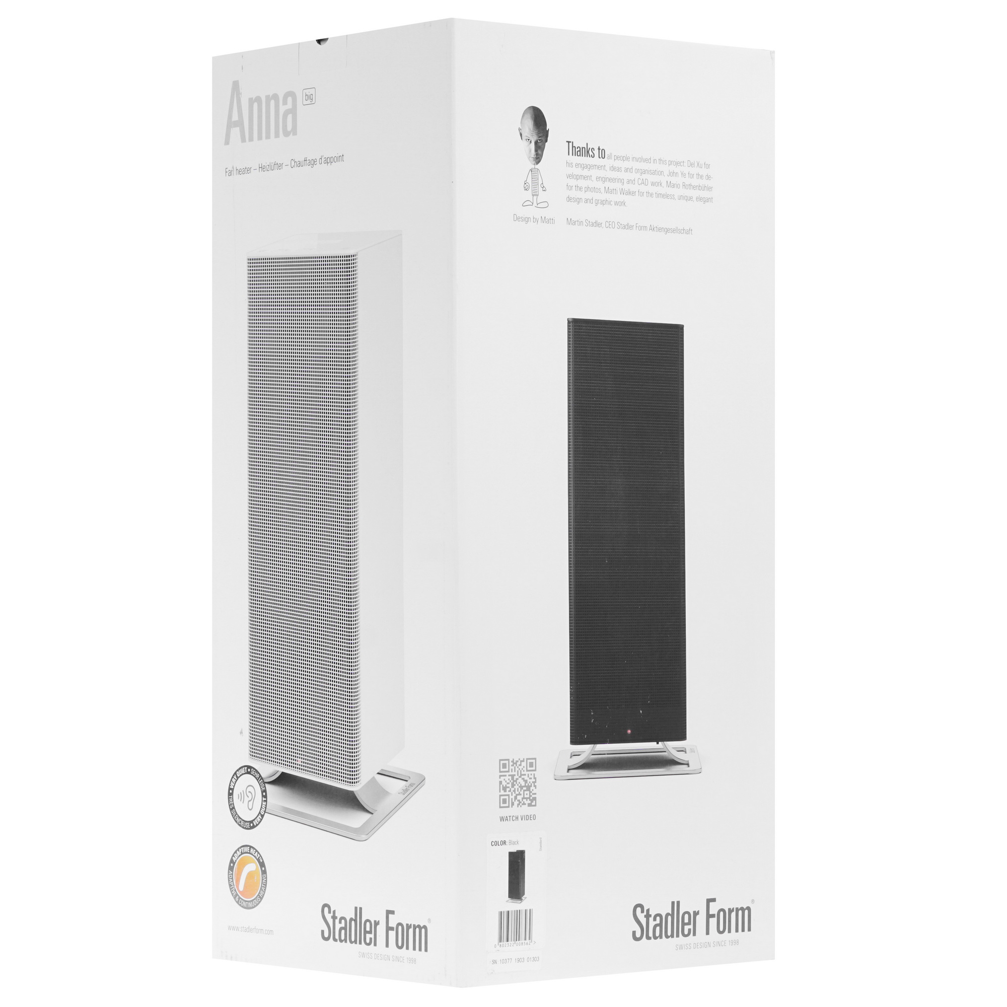 1296935 Тепловентилятор Stadler Form Anna big A-061 STDN-0068562 - Вид №6