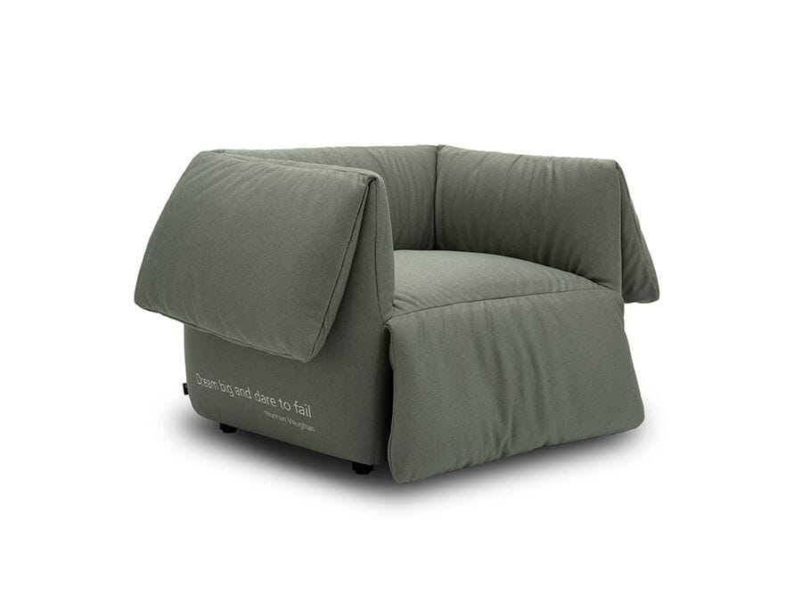 Тканевое кресло с подлокотниками HC28 maison BOX ARCH-00124945