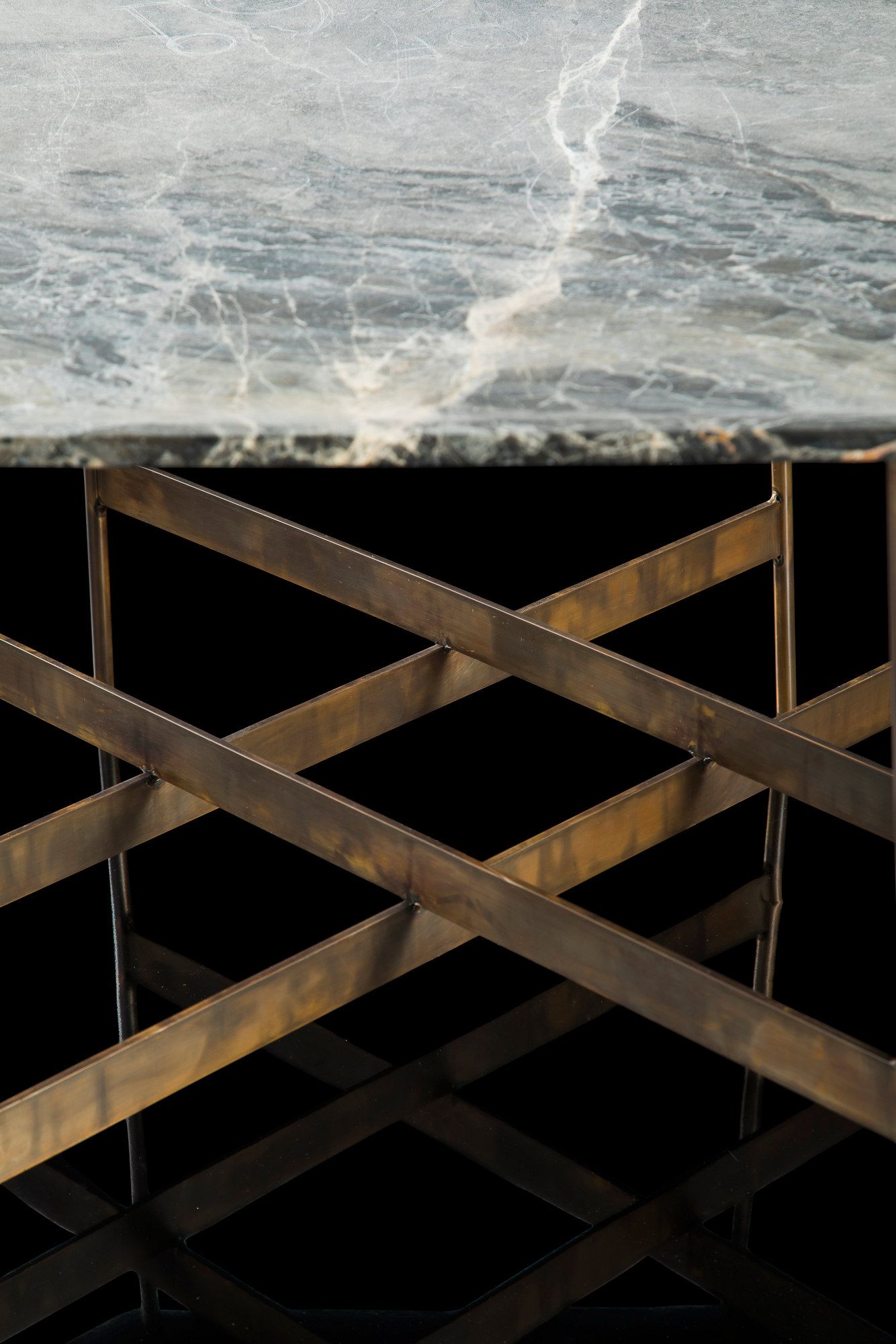 Каменный восьмиугольный журнальный столик Henge OCTAGON ARCH-00143202 - Вид №2