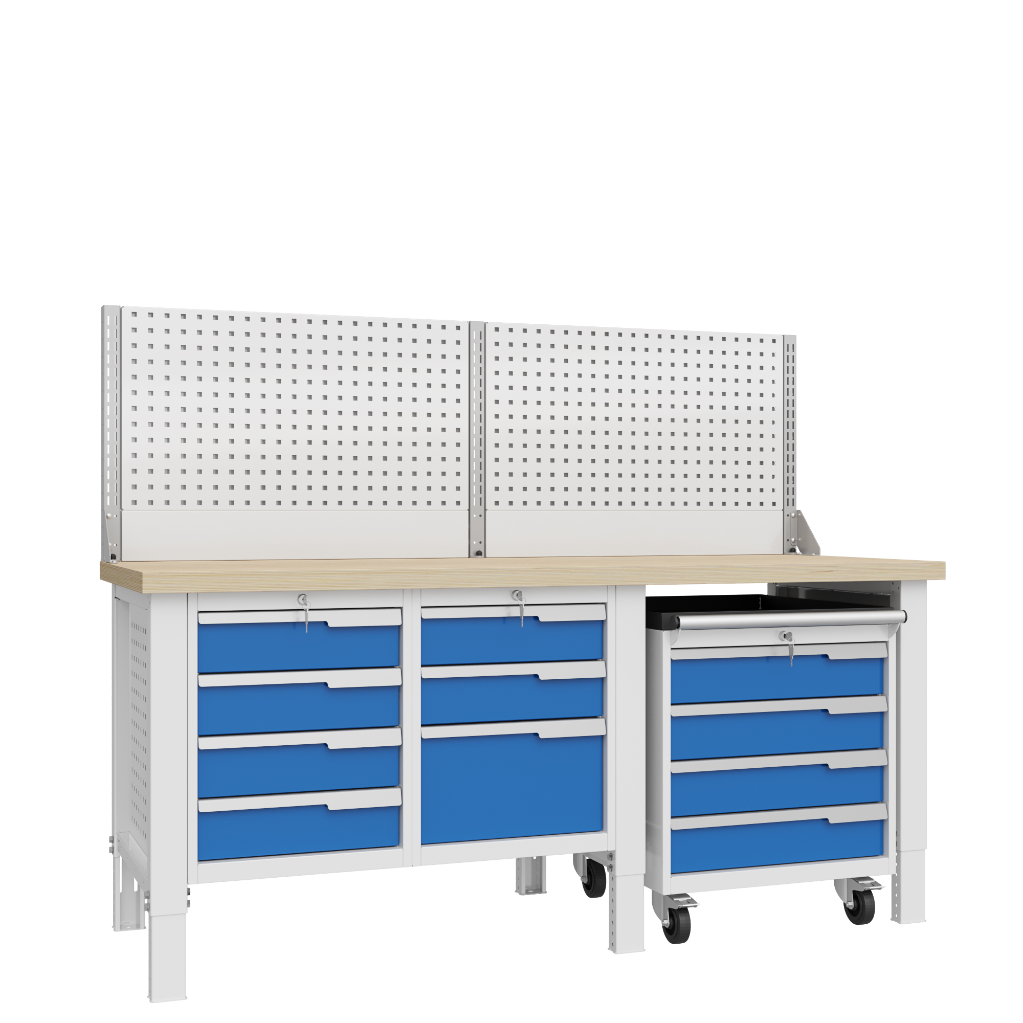 Верстак слесарный CTR 2002.S34M4.3-1 Верстакофф 124160