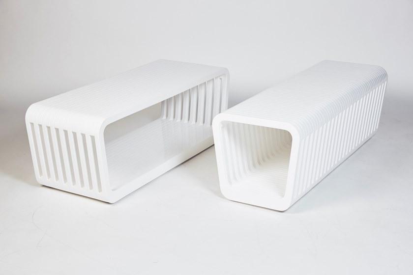 REDA AMALOU DESIGN Лакированная деревянная скамья Link sun-id-1437460 - Вид №5