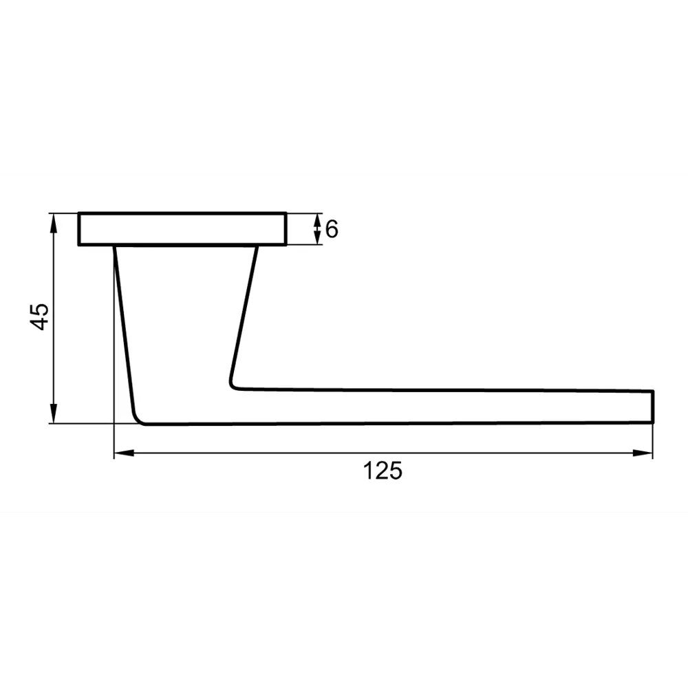 PUERTO Фрапе Slim - дверная ручка для люков и погребов 86407844 STLM-0068751 - Вид №4
