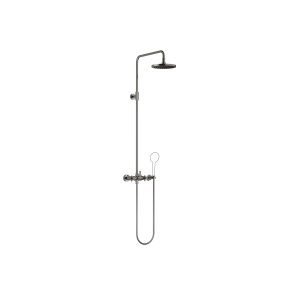 Душевая трубка TARA без ручного душа FlowReduce 220 мм - Темный хром