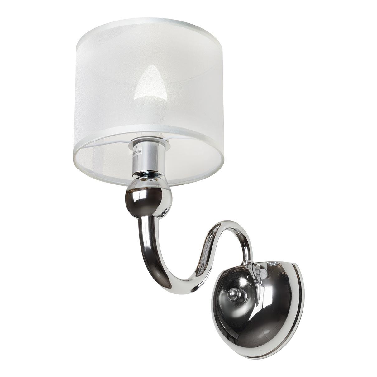 Бра настенное белое iLamp Spring RM1690/1W CR ILAMP SPRING 00-3949130 Белый - Вид №2