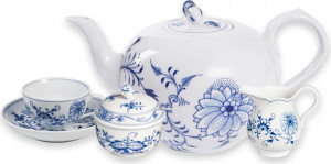 10630606 Meissen Сервиз чайный 6/16 "Луковый декор" Фарфор