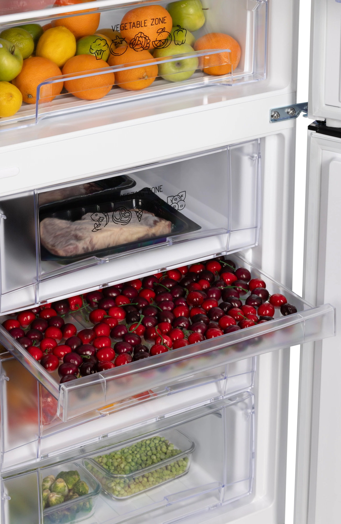 9291855 Холодильник с морозильником   NORD NRB 152 W белый STDN-0053968 - Вид №10