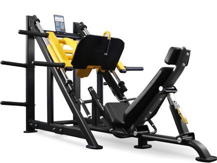 PL-1717 Bronze gym pl-1717 жим ногами по углом 45 градусов Bronze Gym Plate load 