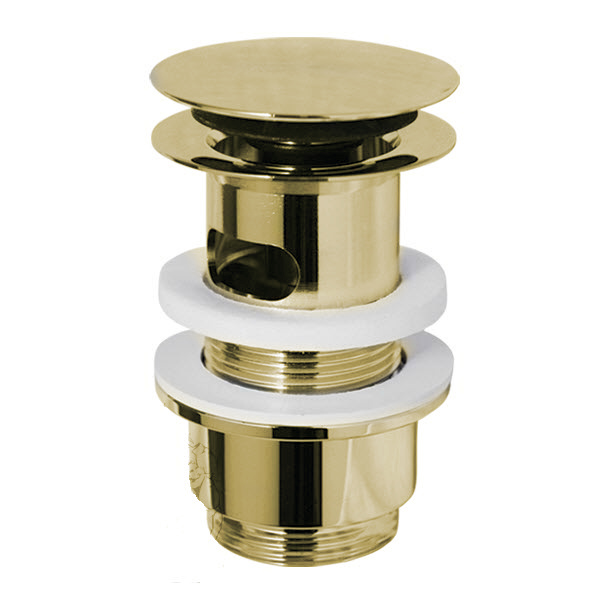 Донный клапан MIGLIORE с переливом ML.RIC-10.106.RA - медь, 'клик-клак'  - Вид №1