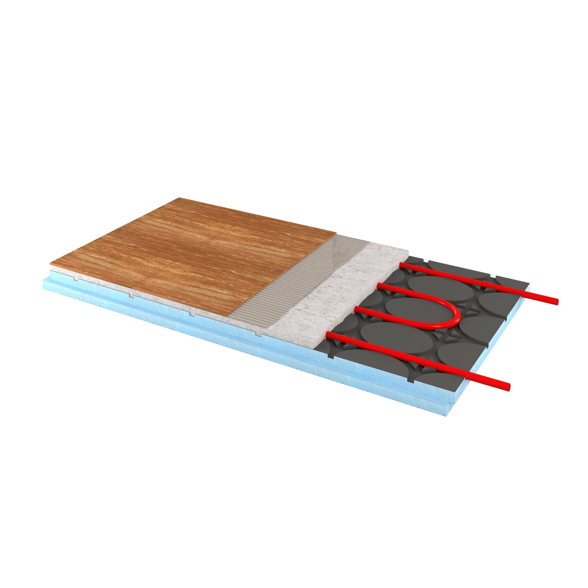 RPG11TFL50 RPG Панели с гидроизоляционной поверхностью для ванны 1185x585x50 L RPG PANEL Теплый пол