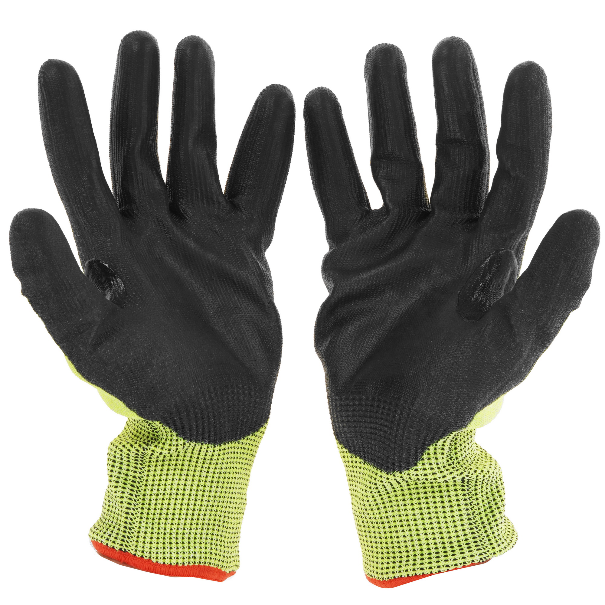 Перчатки трикотажные Milwaukee Hi-Vis Cut level 5/E 11/XXL 5478073 STDN-0073509 - Вид №1