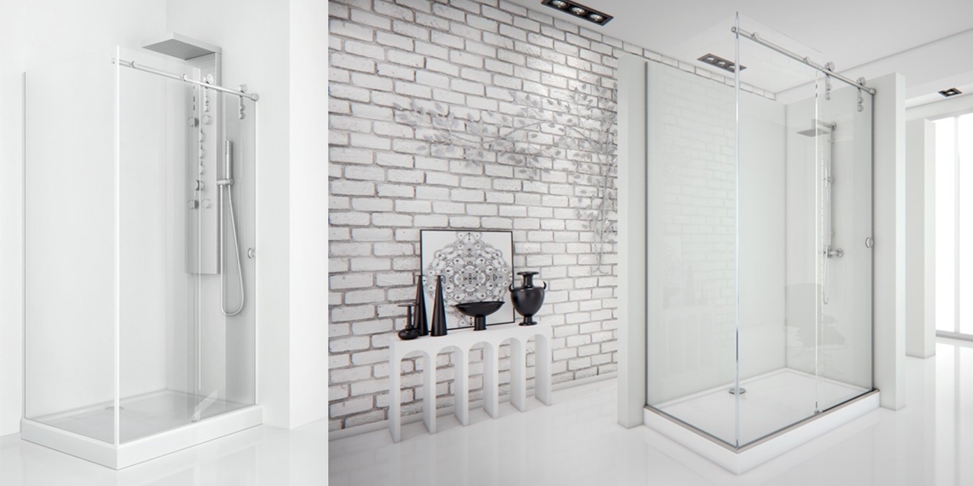 Душевой уголок Aquanet Beta 120x80-13, тонированное стекло 174245174260 - Вид №1