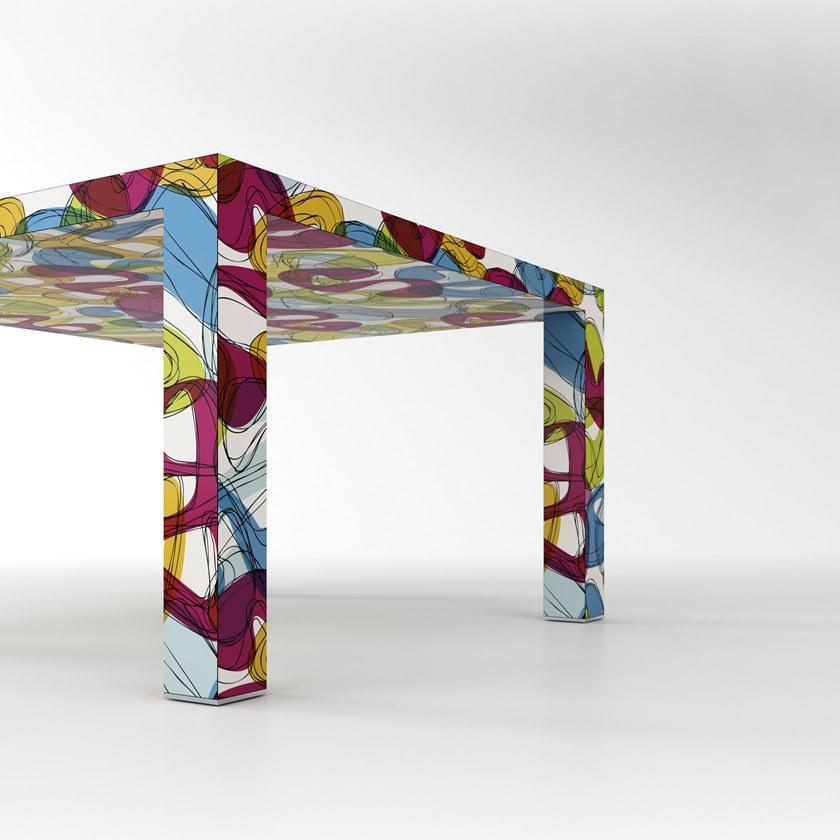 De Rosso Квадратный обеденный стол из нпл Living, business, rock sun-id-1364044 - Вид №2