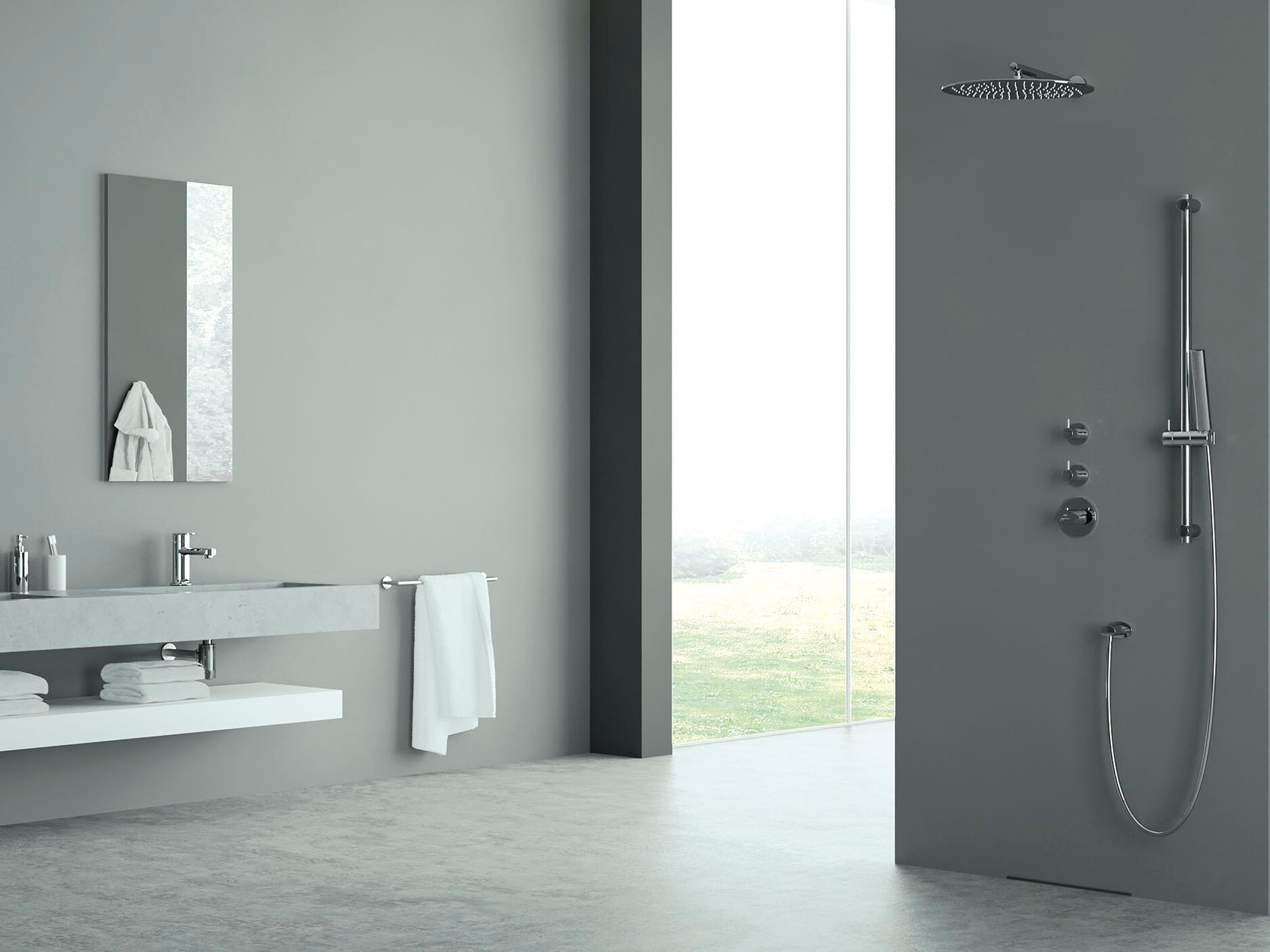 Термостатический смеситель для душа GUGLIELMI RUBINETTERIE AG ARCH-00078456 - Вид №2