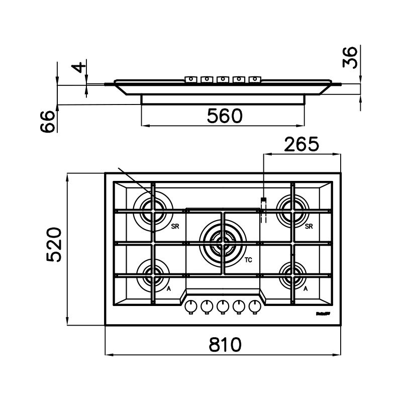 Foster Варочная панель KE 7605032 - Вид №2