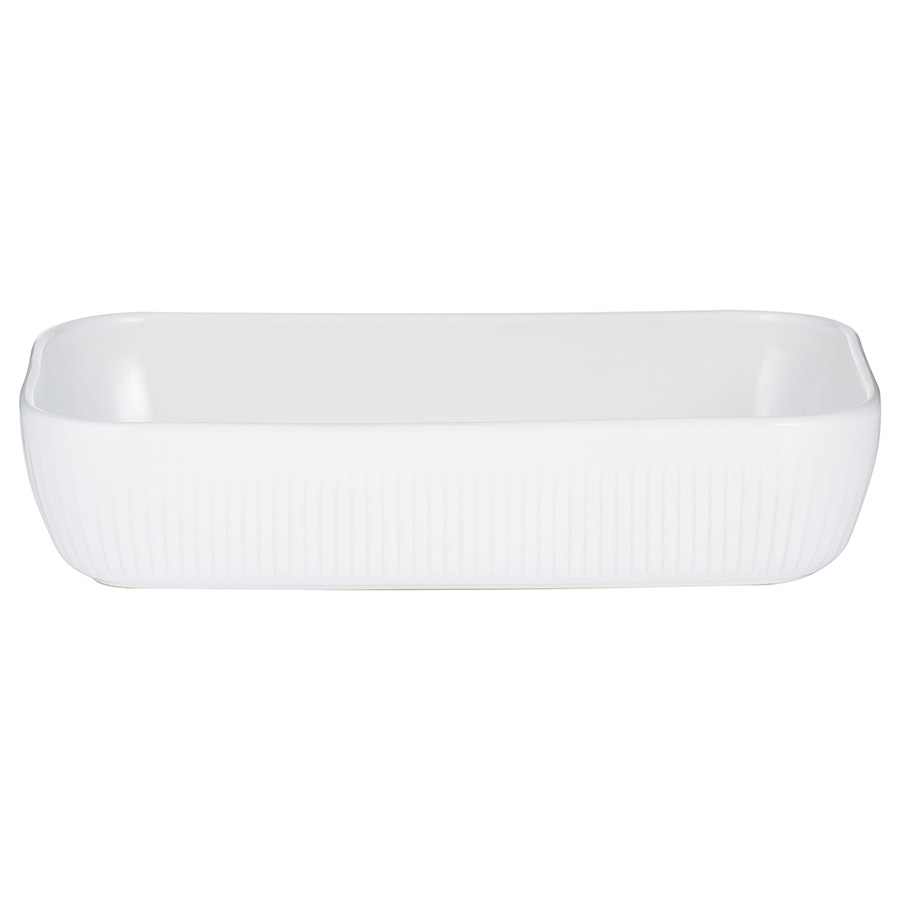 2002.136 Блюдо для запекания linear, 20х30 см, белое Mason Cash 