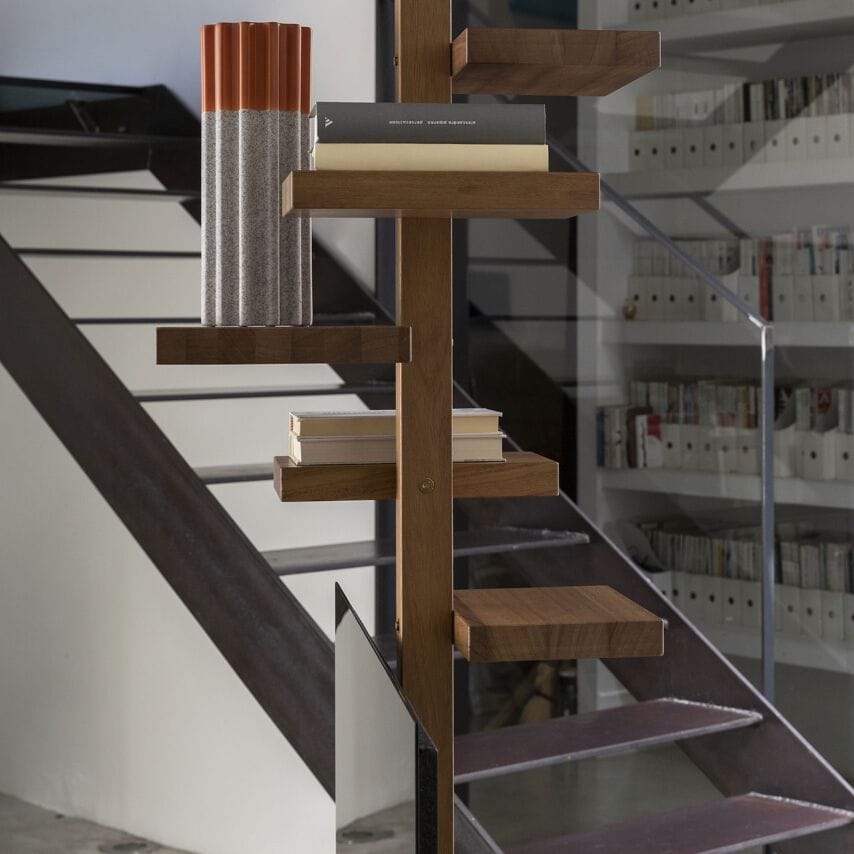 Книжный шкаф iroko с креплением пол-потолок Mogg Аделаида ARCH-00056993 - Вид №16