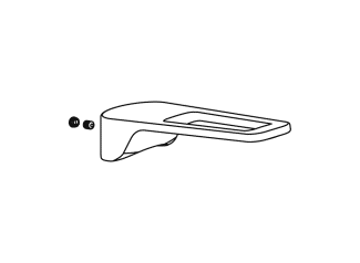 AQ1.12M10360 Однорычажный смеситель для раковины HEWI System-Armaturen  - Вид №6