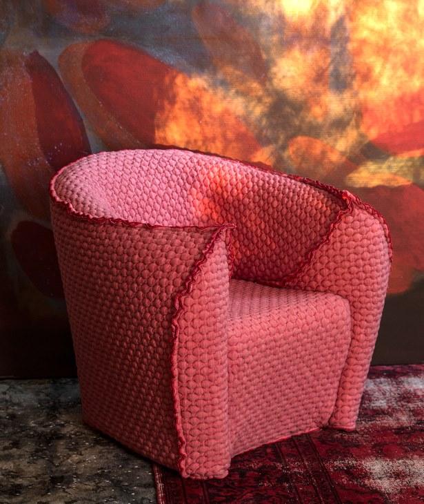 Moroso Кресло из ткани со съемным чехлом с подлокотниками sun-id-1459125 - Вид №5