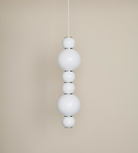 Стеклянный светодиодный подвесной светильник