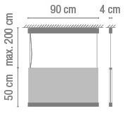Vibia Подвесной светильник из ткани Curtain sun-id-1415385 - Вид №14