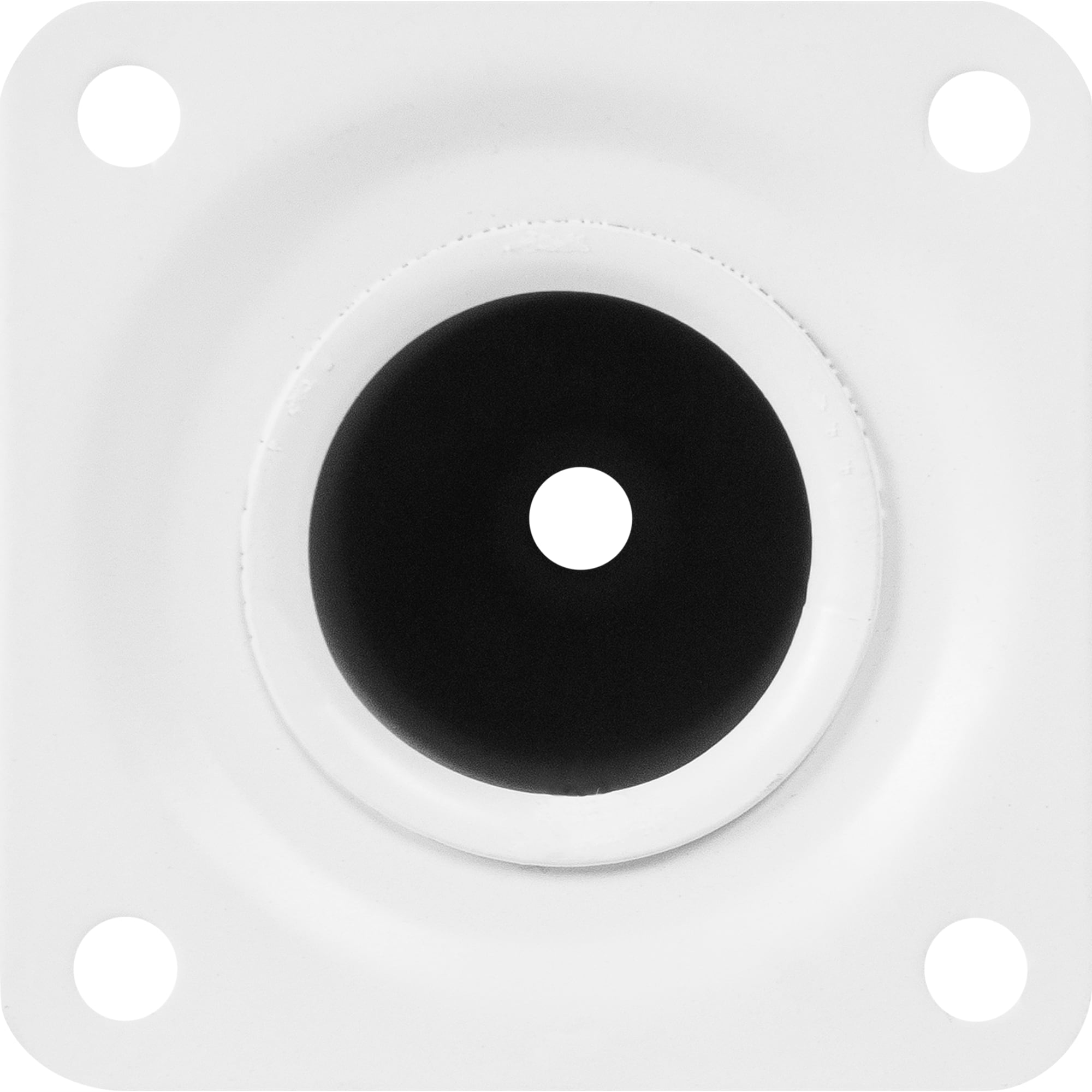 82732504 Ножка круглая 100х30 мм, сталь, цвет белый Santreyd  - Вид №3