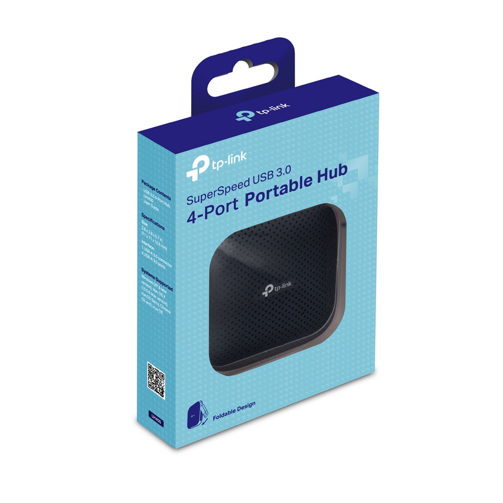 UH400 4 ports usb 3.0, portable, no power adapter needed TP-Link Santreyd  - Вид №4