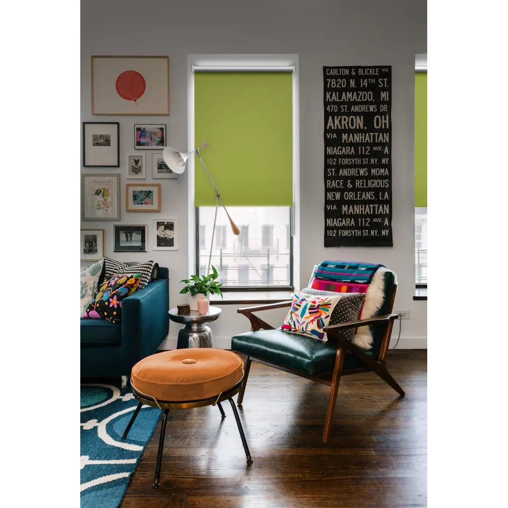 Штора рулонная Blackout 55x175 см зелёная ЭСКАР STLM-2092472 - Вид №3