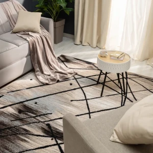 Ковер полипропилен Скай L018 150х190 см цвет бежевый