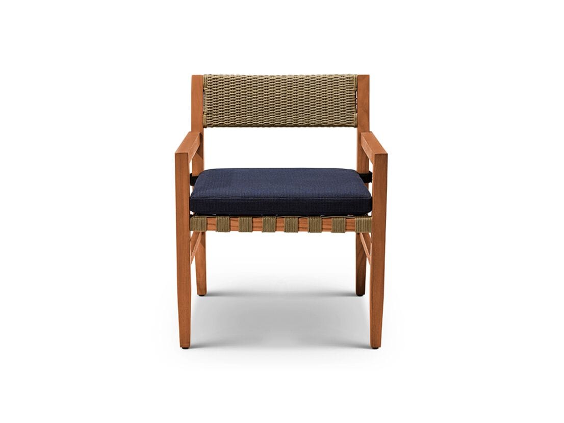 Стул для сада из тикового дерева с подлокотниками Walters курорт ARCH-00118168 - Вид №1