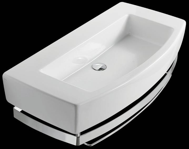 Подвесная раковина настенная овальная Galassia Sa.02 белая sun-id-1358043 - Вид №1