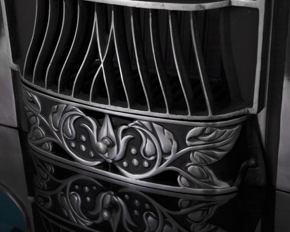 RX141 Чугунный комбинированный камин Тулуза Сarronheating  - Вид №4