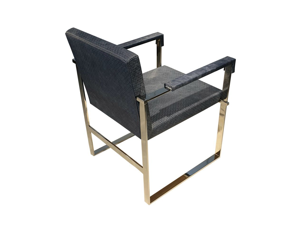 Стул из кожи и нержавеющей стали Legnor LEG2408757 ARCH-00041124 - Вид №1