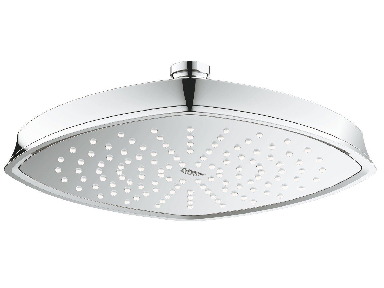 Потолочная насадка для душа с фиксированной струей с системой защиты от накипи Grohe RAINSHOWER GRANDERA 210 ARCH-00070066 - Вид №1