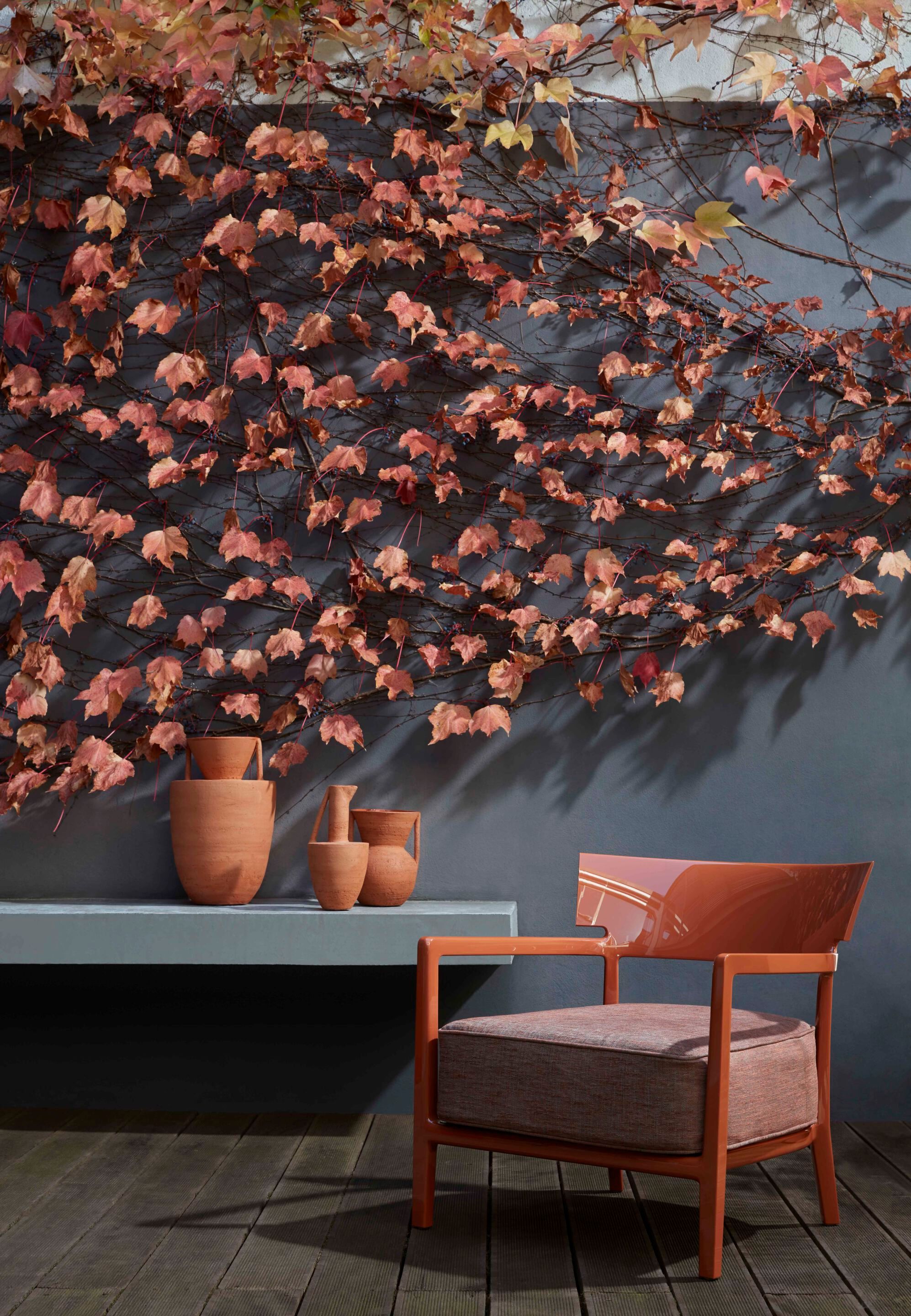 Съемное кресло из поликарбоната и ткани с подлокотниками Kartell CARA ARCH-00152115 - Вид №7