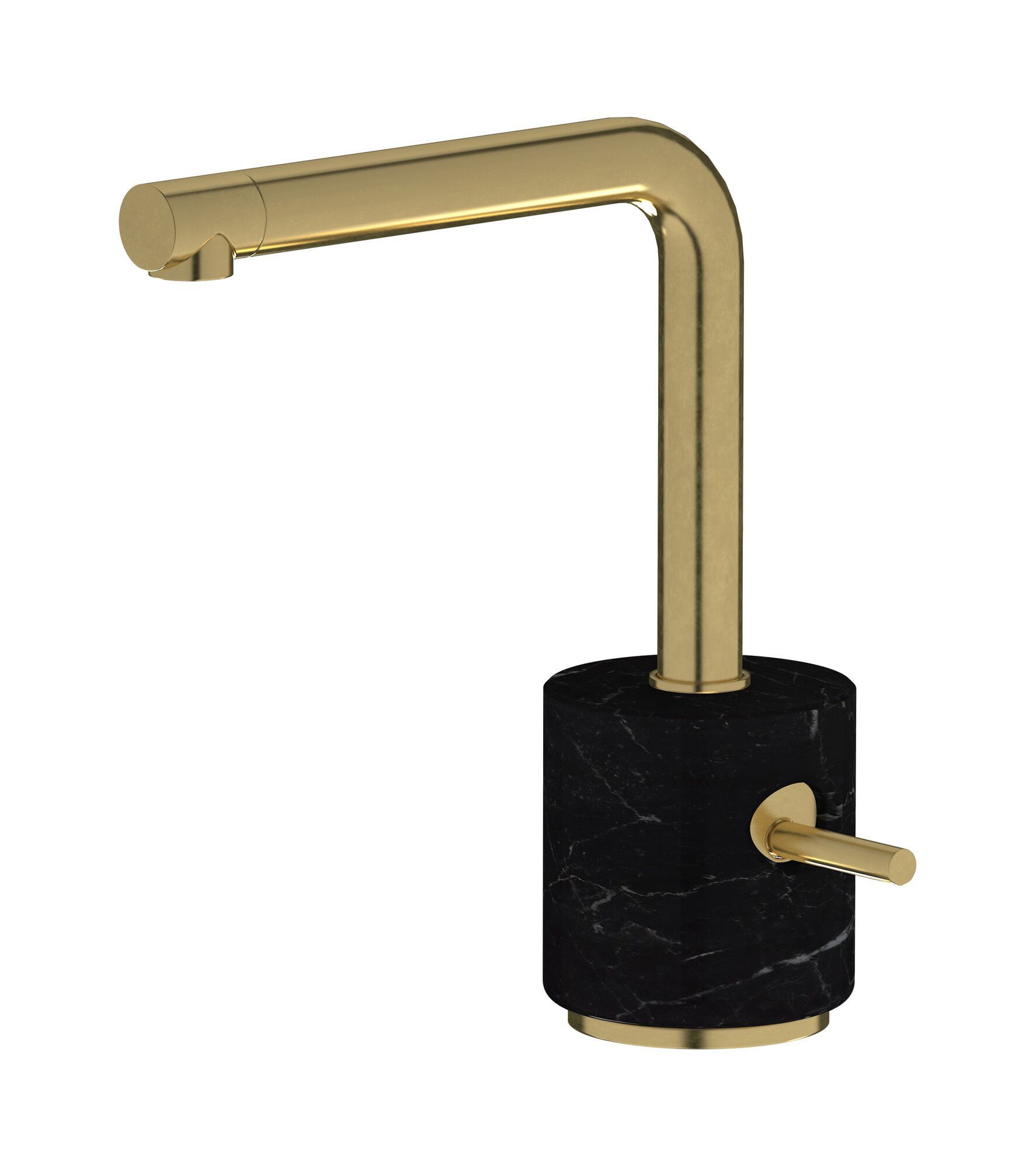 Смеситель для раковины с одной ручкой из мрамора IB мрамор + мрамор Elle ARCH-00119107 - Вид №13